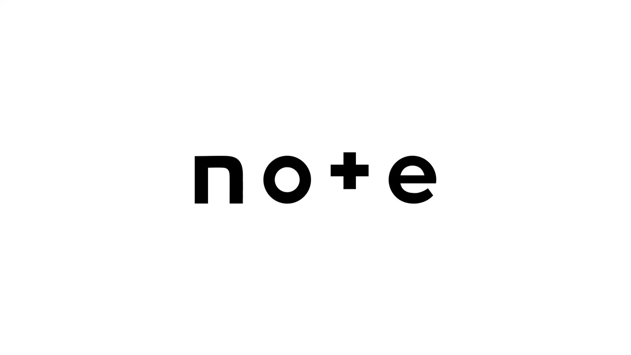 ＼noteはじめました／